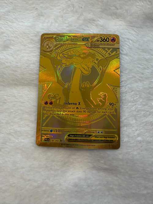 MEGA CHARIZARD X ex #130/094 — PHANTASMAL FLAMES (Premium Member Pricing)