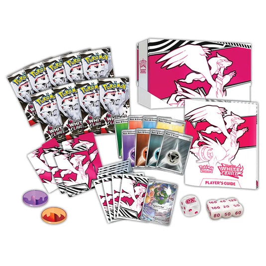 Pokémon TCG: Scarlet & Violet - White Flare Elite Trainer Box (ETB) -Factory Sealed
